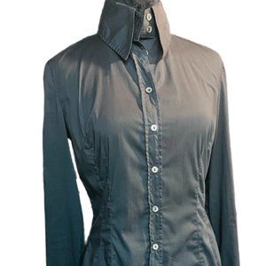 D&G Dolce & Gabbana  hight collar womens button down Shirt